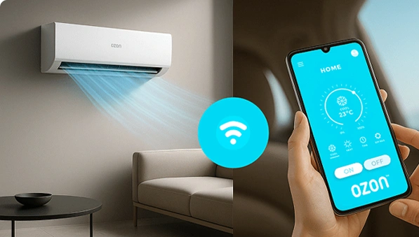 Wi-Fi Klima kontrola